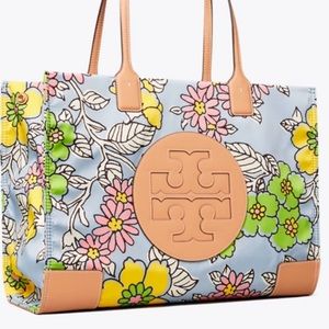 Tory Burch Floral Ella Tote